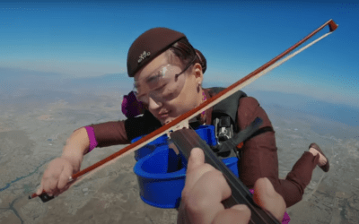 Behind the scenes: Etihad’s mid-air orchestra skydiving stunt, watch here